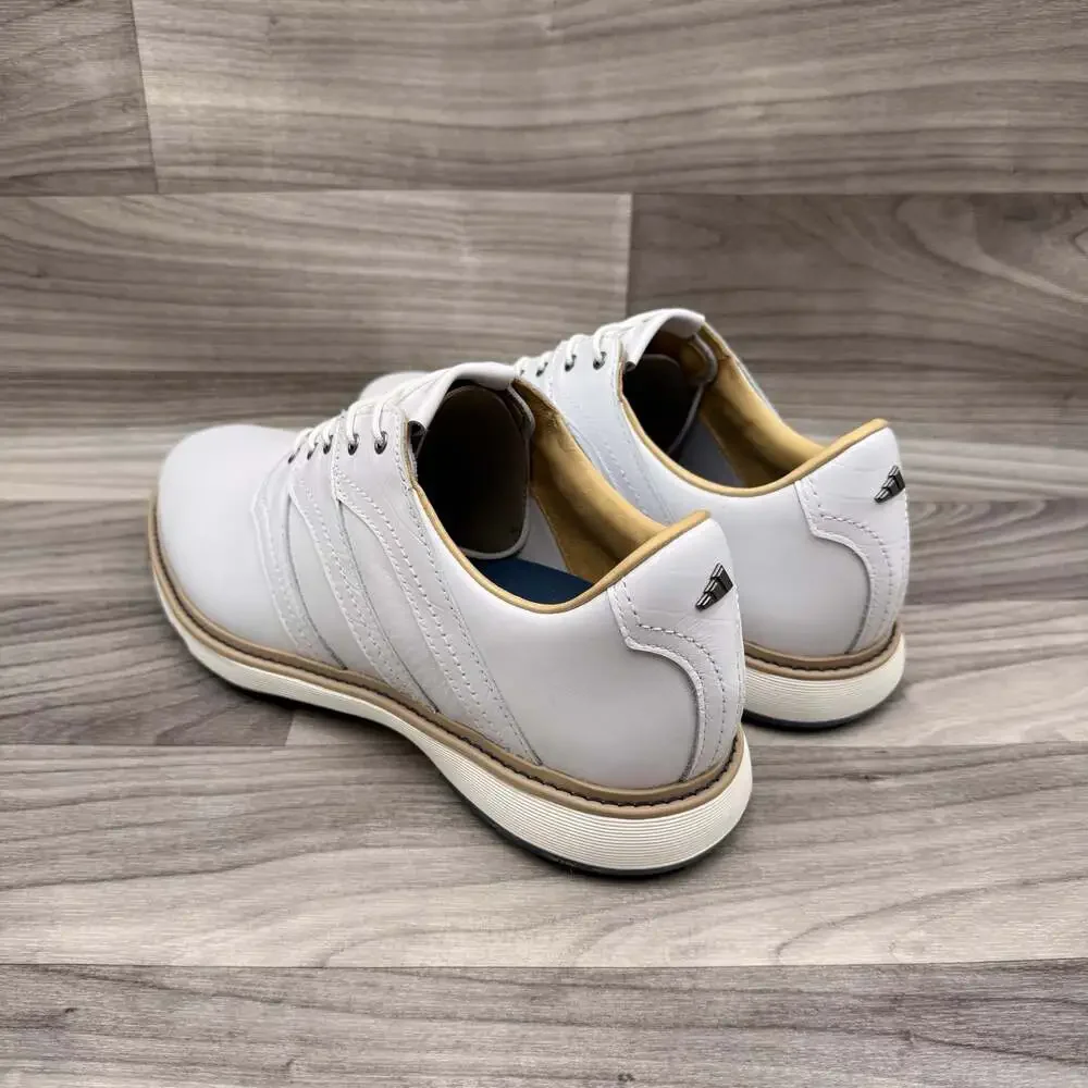 Adidas MC Z-Traxion NWOT Spikeless Golf Shoe White Preloved Ink